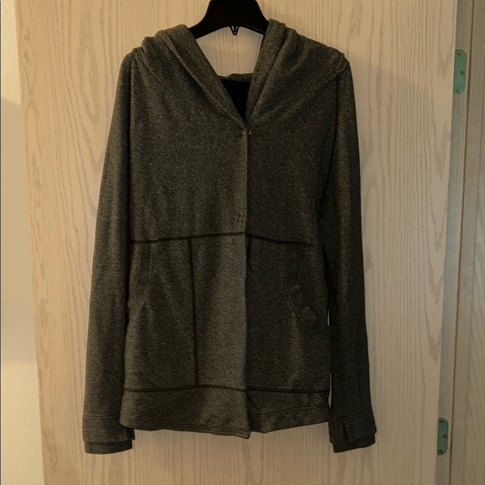 Lululemon Athletica Gray Jacket Professional Style